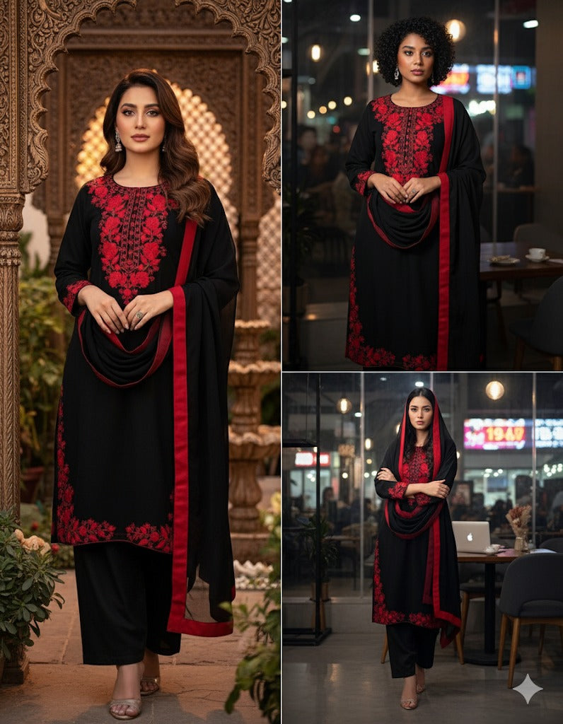 Katrina Kaif Inspired Readymade Top-Plazzo Outfit – Perfect for Party & Festive Wear