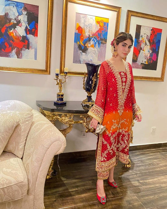 Ready to Wear Fancy Print Suit with Exquisite Embroidery and Stylish Dupatta