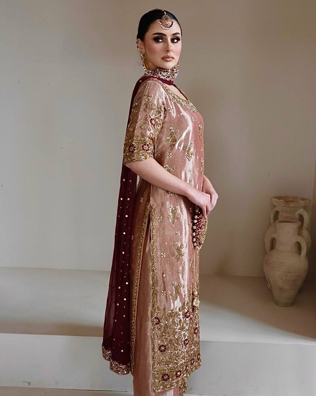 Occasion-Ready Fancy Plazzo Set with Heavy Embroidery & Sparkle Sequins