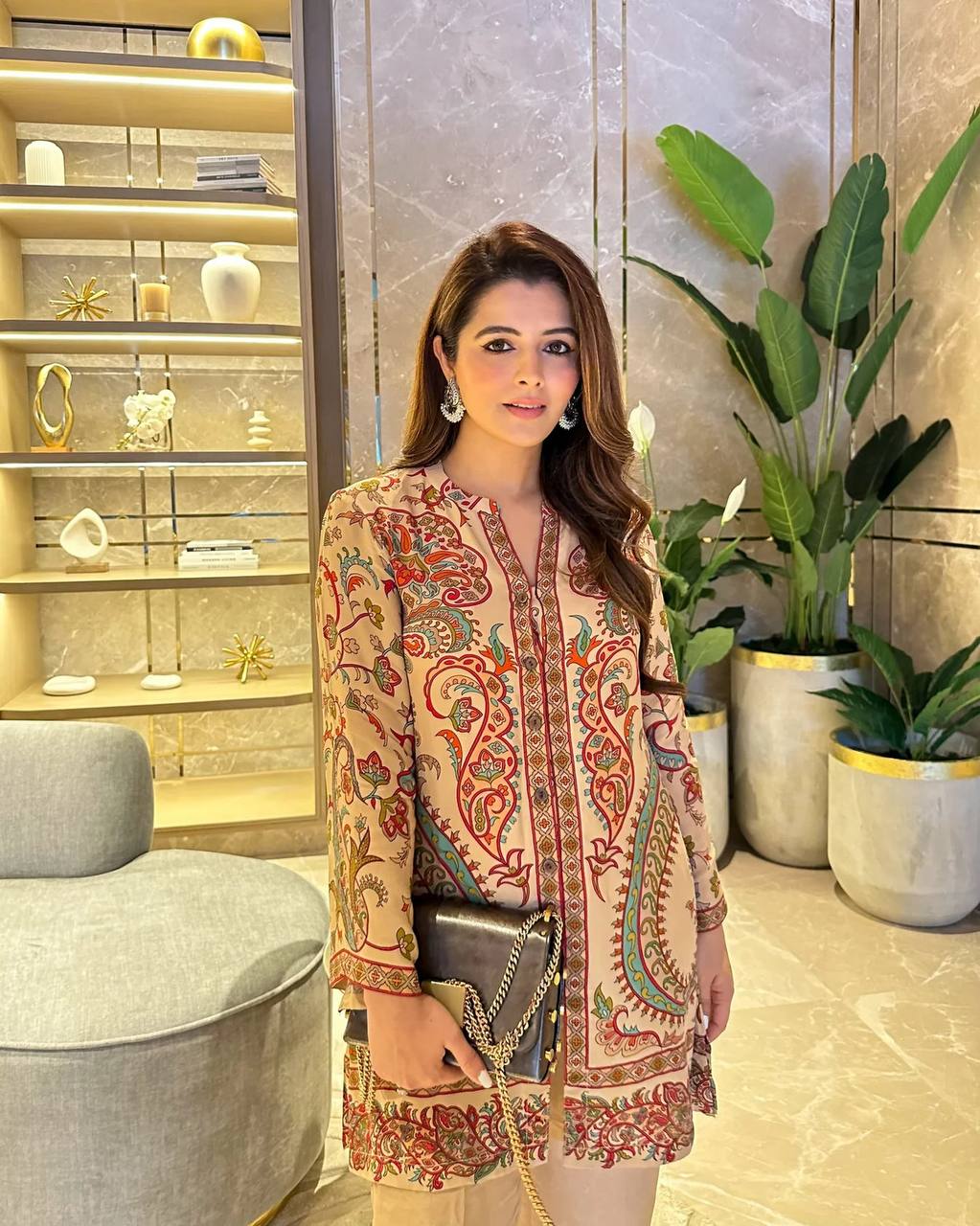 Upgrade Your Wardrobe with This Stunning Digital Printed Crepe Coords Set for All-Day Comfort