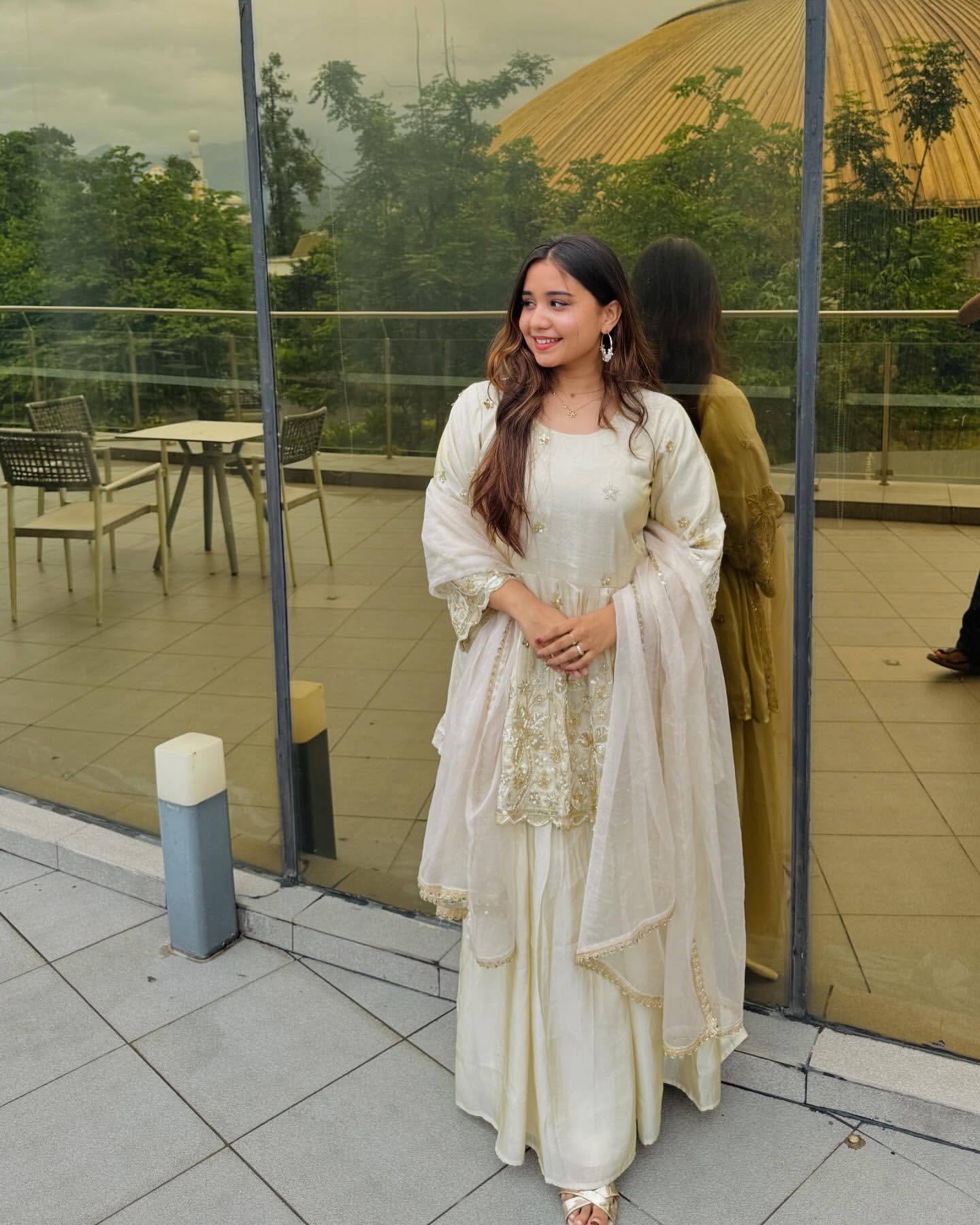 Premium Party Wear Top and Palazzo Set with Fancy Dupatta and Embroidery Work