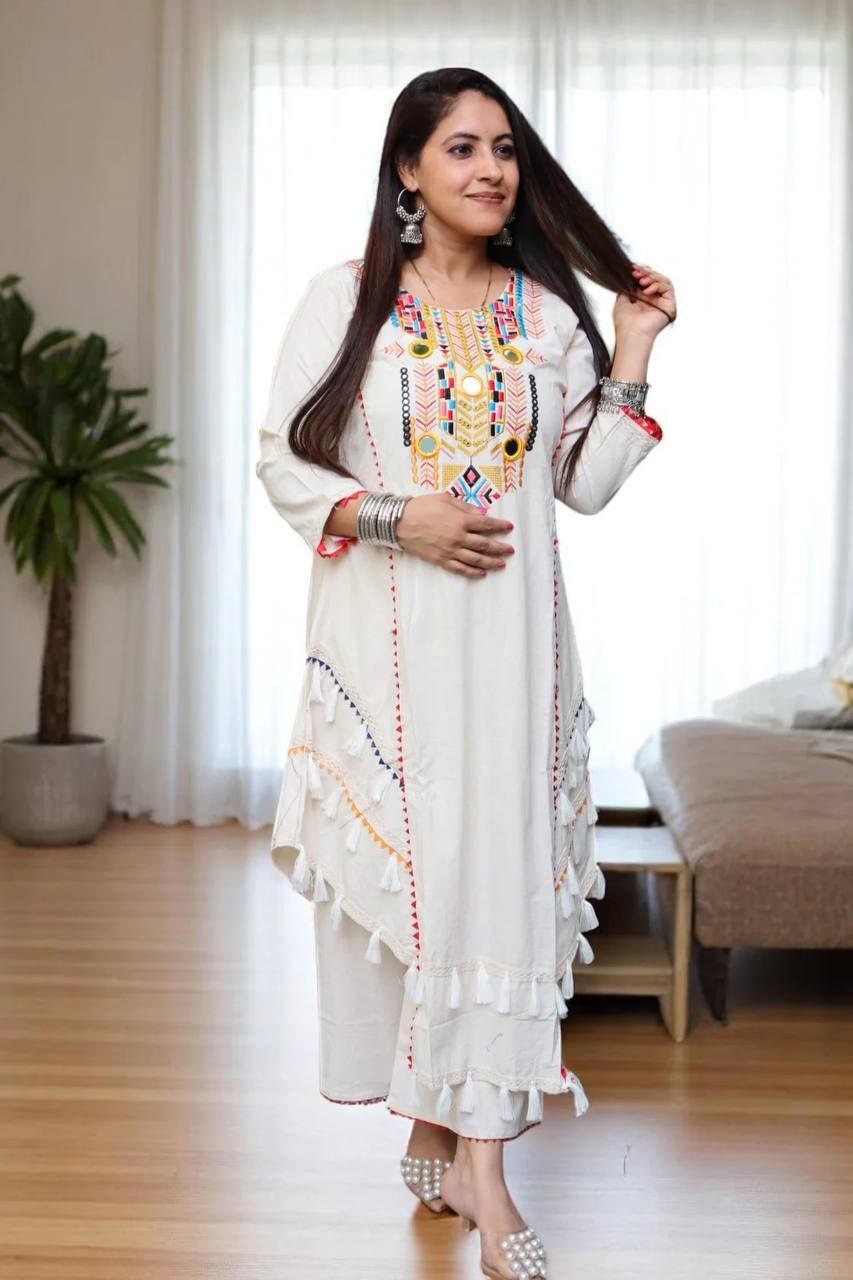Vanya -NSR Pure Khadi Cottan Designer Co-ord Set
