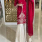 Party Wear Silk Coding Work Fully Stitched Plazo Suit Set