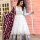 New Party Wear Heavy Faux Georgette Gown, Dupatta & Bottom Set