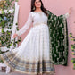 New Party Wear Heavy Faux Georgette Gown, Dupatta & Bottom Set