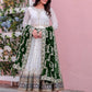New Party Wear Heavy Faux Georgette Gown, Dupatta & Bottom Set