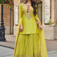 Wedding-Ready Kurti Palazzo Dupatta Sets in Georgette Fabric