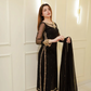Divya Faux Georgette Palazzo Suite with Sequce work and Dupatta