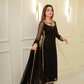 Divya Faux Georgette Palazzo Suite with Sequce work and Dupatta