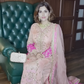 Beautifully Embroidered Long Kurti with Sparkling Sequins and Plazzo-Dupatta Combo