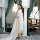 Designer White Embroidered Suit Set with Pant & Dupatta