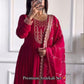 Graceful Designer Look Anarkali Gown Set with Flowing Dupatta