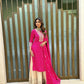 Royal Look Embroidery Work Sharara Suit