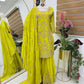 Royal Look Sharara Ensemble with Intricate Embroidery Work