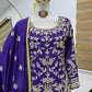 Royal Look Sharara Ensemble with Intricate Embroidery Work