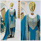 Fancy Designer Chinon Silk Top Bottom & Dupatta Set