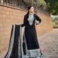 Partywear Fox Georgette Sharara Suit with Dupatta