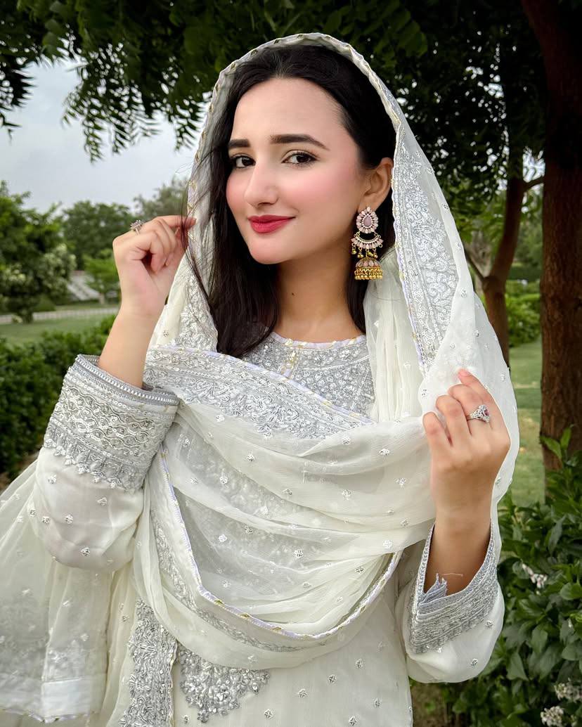 Partywear Fox Georgette Sharara Suit with Dupatta