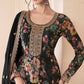 Premium Chinon Silk Digital Print Top and Pant Set with Both Side Embroidery & Lace Border Dupatta