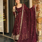 Graceful Gold Crazy Fabric Sharara Suit Set with Intricate Embroidery, Sequence Work, and Coordinated Dupatta