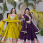 Celebrate in Style with This Exquisite Vichitra Silk Lehenga Choli Featuring Elegant Sequence Work