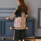 Trendy Digital Printed Pure Crepe Co-ord Set with Sleeves and Elastic Plazzo