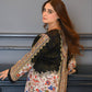 Trendy Digital Printed Pure Crepe Co-ord Set with Sleeves and Elastic Plazzo
