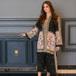 Trendy Digital Printed Pure Crepe Co-ord Set with Sleeves and Elastic Plazzo