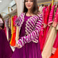 Step into the Spotlight with This New Designer Party Gown and Embroidered Jacket Set