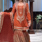 Stylish Embroidered Georgette Top and Plazzo Set with Dupatta for Special Occasions