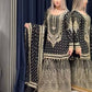 Stylish Embroidered Georgette Top and Plazzo Set with Dupatta for Special Occasions
