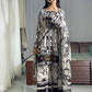 Designer Party Wear Co Ord Set in Pure Natural Crepe with Digital Print and Dupatta