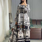 Designer Party Wear Co Ord Set in Pure Natural Crepe with Digital Print and Dupatta
