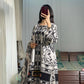 Designer Party Wear Co Ord Set in Pure Natural Crepe with Digital Print and Dupatta