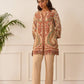 Upgrade Your Wardrobe with This Stunning Digital Printed Crepe Coords Set for All-Day Comfort