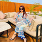 Elegant American Crepe Top and Plazzo Set with Digital Print and Soft Georgette Dupatta