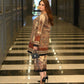 Elegant Natural Crepe Co-ords with Digital Printed Top and Matching Plazzo