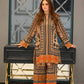 Elegant Natural Crepe Co-ords with Digital Printed Top and Matching Plazzo