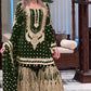 Stylish Embroidered Georgette Top and Plazzo Set with Dupatta for Special Occasions