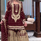 Stylish Embroidered Georgette Top and Plazzo Set with Dupatta for Special Occasions