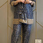 Traditional Digital Printed Dhoti Co-Ords Set in Pure Crepe with Embroidery