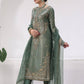 Aditi Fully Stitched Jimmy Choo Silk Top Pant Dupatta Set with Elegant Embroidery