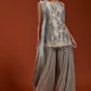 Exclusive Designer Party Wear in Pure Crepe Silk with Sequins and Dupatta