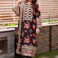 Premium Heavy Chinon Silk Outfit with Organza Embroidery and Patch Work