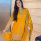 Exclusive Designer Chinon Silk Outfit with Sequin Embroidery and Dupatta