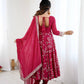 Kavya -SRK Premium Georgette Anarkali and Micro Cotton Churidar