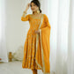 Kavya -SRK Premium Georgette Anarkali and Micro Cotton Churidar