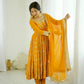 Kavya -SRK Premium Georgette Anarkali and Micro Cotton Churidar