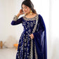 Kavya -SRK Premium Georgette Anarkali and Micro Cotton Churidar