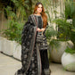 Exclusive Heavy Faux Georgette Ensemble with Sequin Embroidery and Fancy Latkan Border